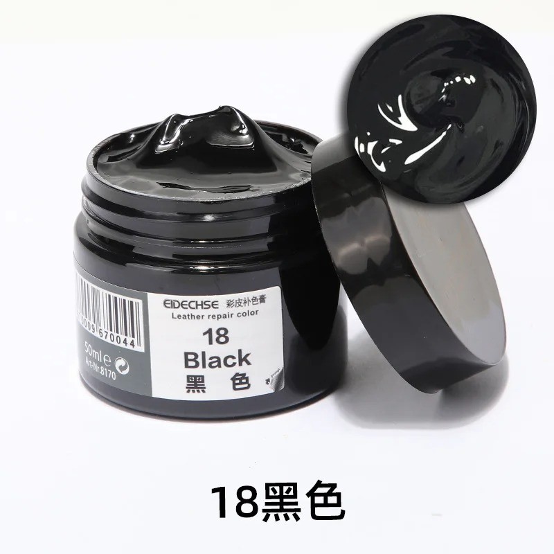 Leather Repair Kit Liquid Leather Recoloring Balm for Car Seat Sofa Shoes