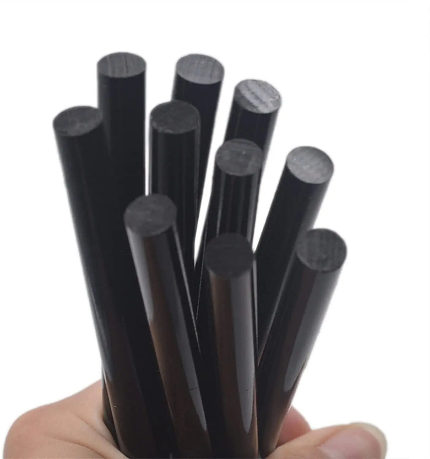 10pcs 7mm Black Hot melt Gun Glue Adhesive Sticks for Glue Gun Repair Tool