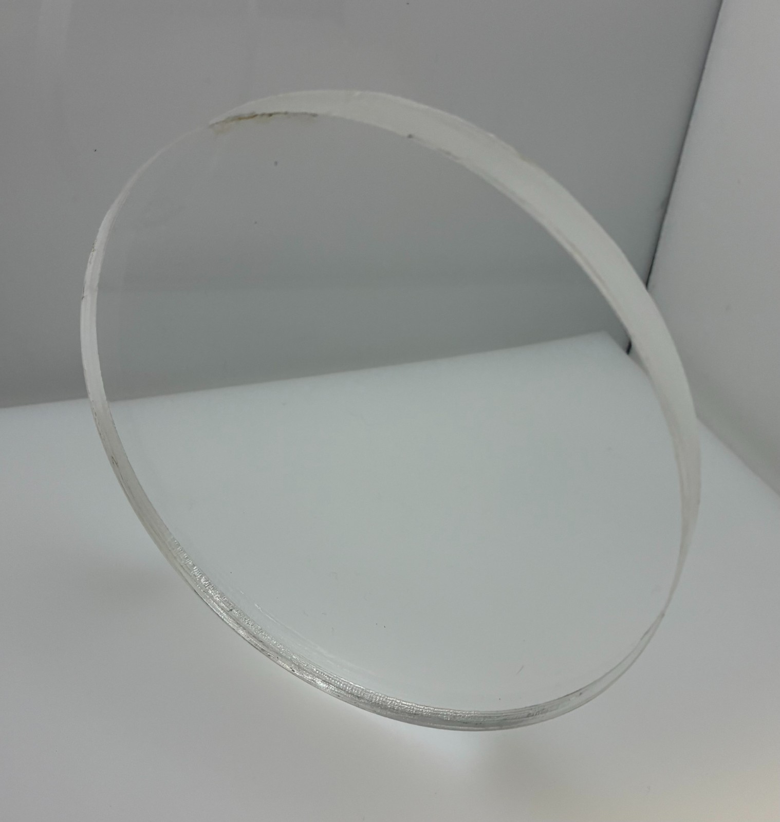 CLEAR Acrylic Plexiglass 1/8″ Plastic Sheet Circle **YOU PICK DIAMETER**