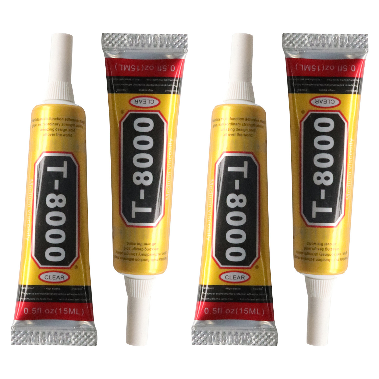 15/50/110ml T8000 Glue Needle Point Drill Phone Screen Repair Glass Jewelry Glue