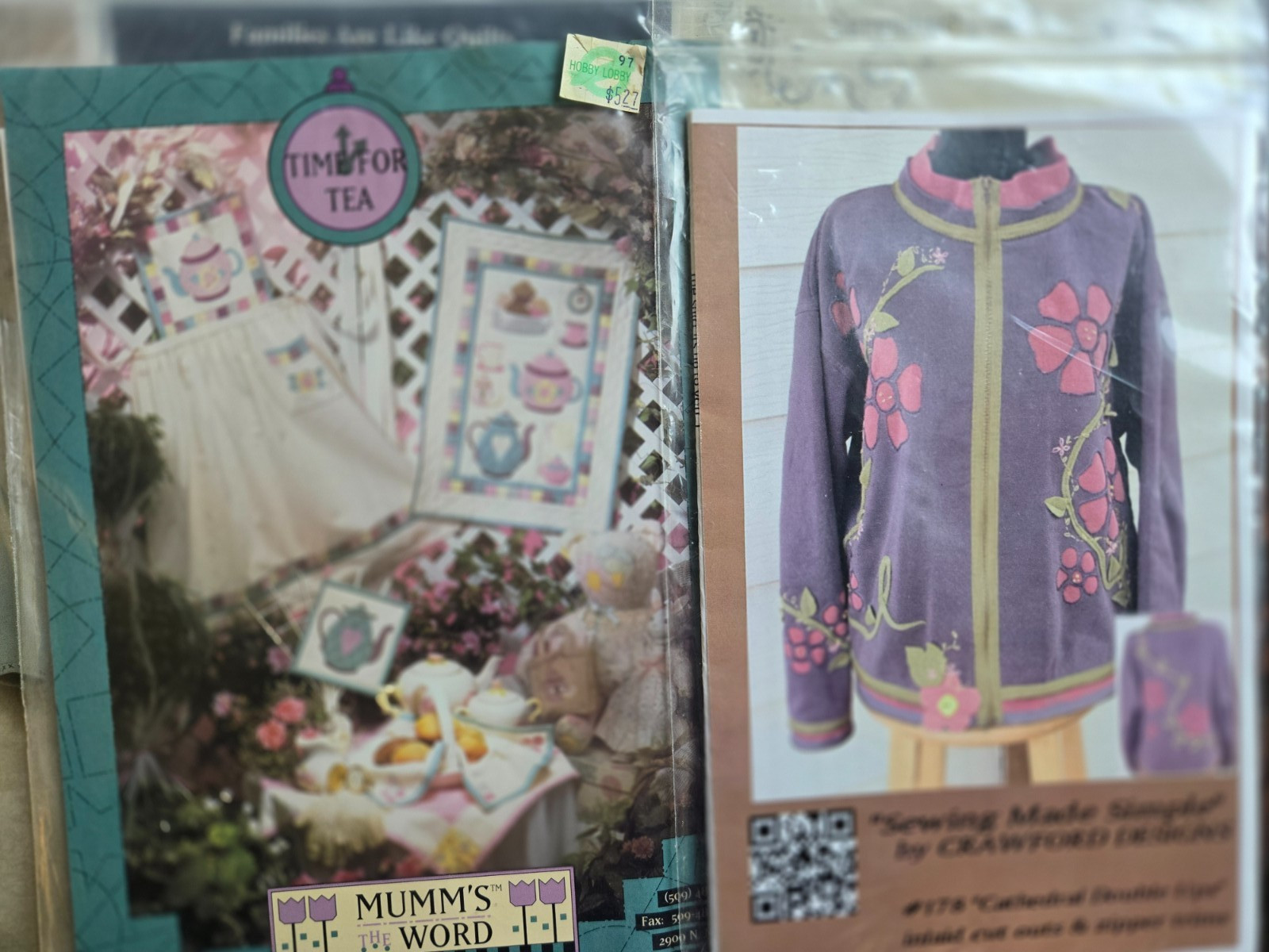 Lot of 8 Appliqued Patterns Varies Assorted ones