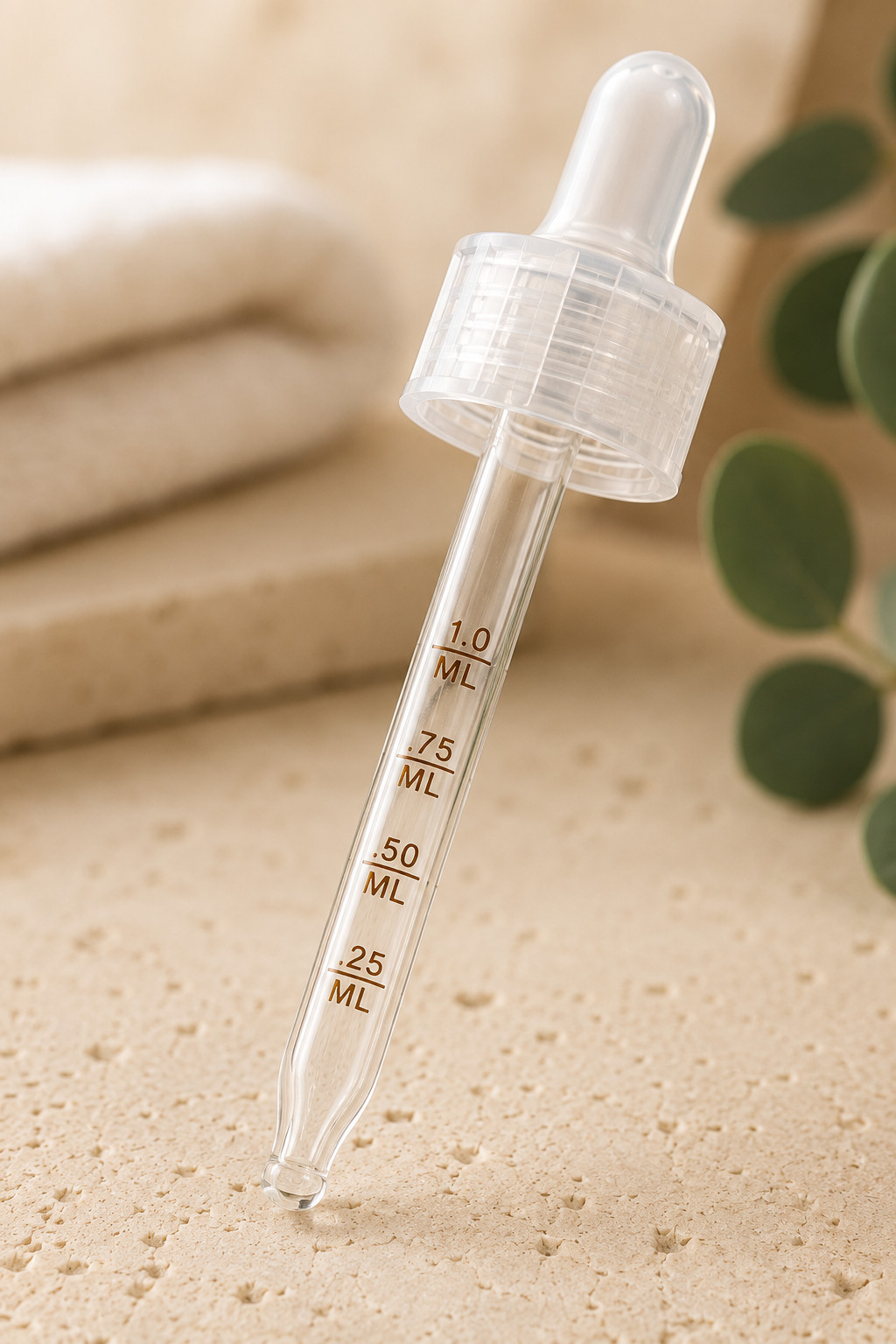 1oz/30ml Aluminum Dropper Bottle – w/Graduated 1ml Pipette – Child Resistant Cap