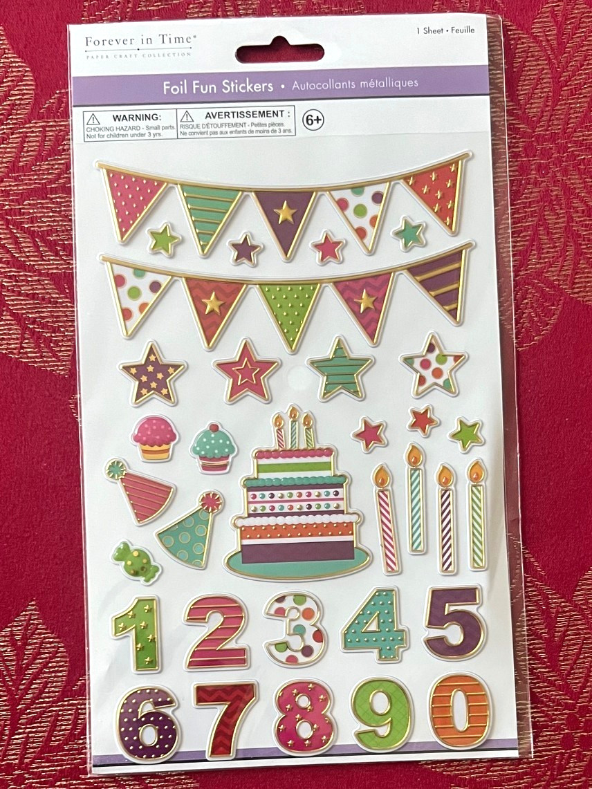 YOU CHOOSE – BIRTHDAY PARTY JOLEE’S STICKO PAPER BLISS SANDYLION STICKERS HTF