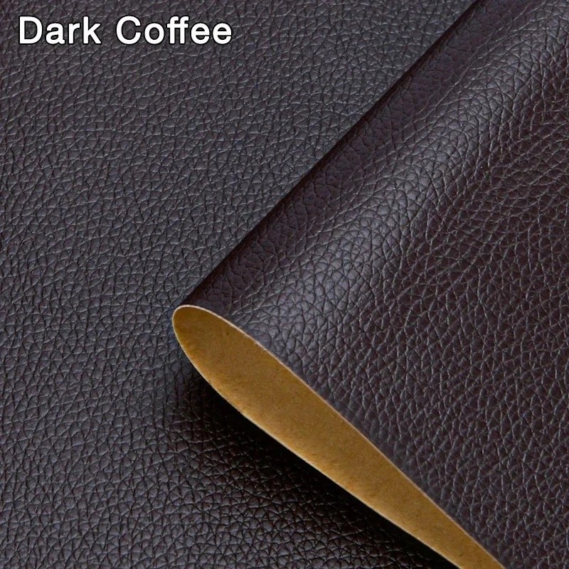 Self Adhesive Vinyl Faux Leather Fabric Repair Patch Kit for Car seat Sofas