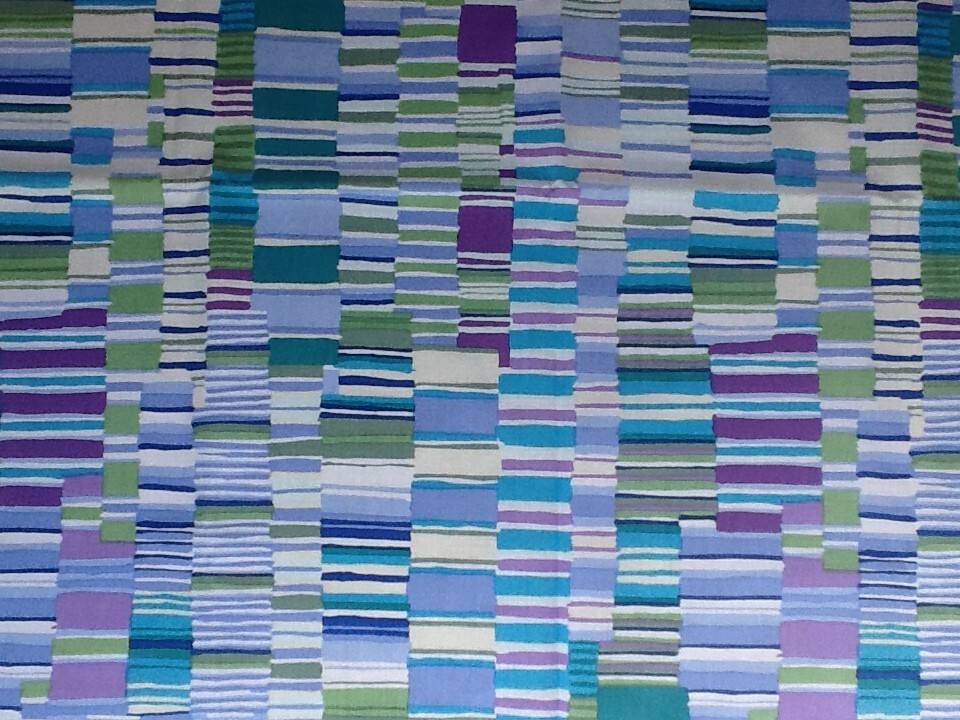 KAFFE FASSETT SHIRTSTRIPES BLUE (MIDNIGHT) GP51 24 in X WOF 2 available