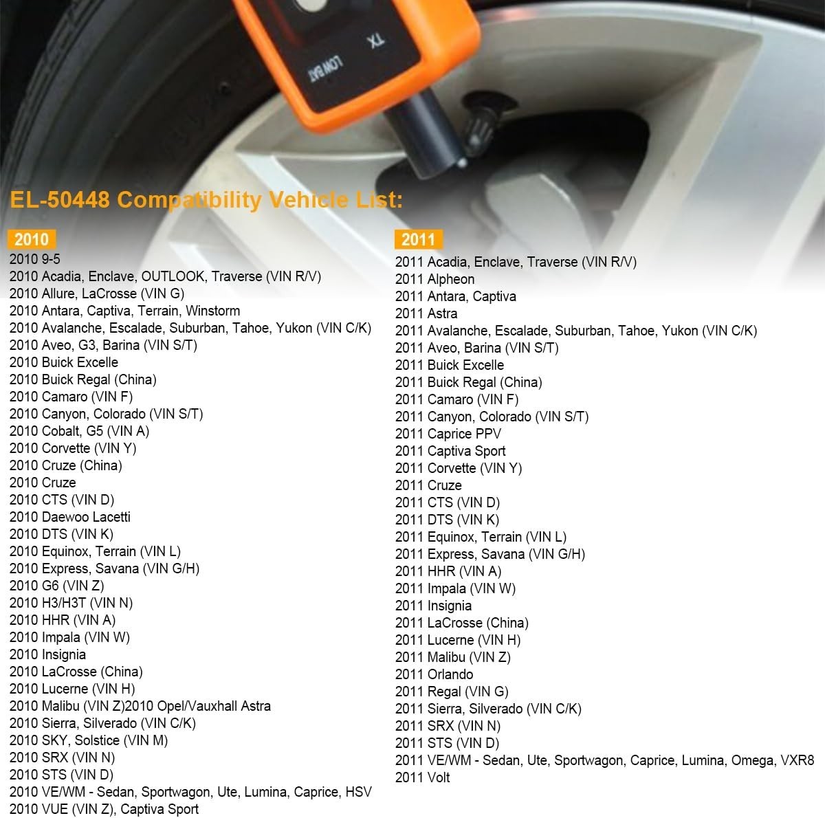 Automotive Tire Pressure Sensor Reset Tool – TPMS Tire Monitor Gauge