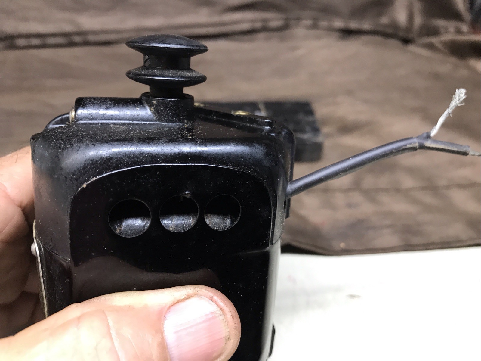 Vintage Singer 128 B.R 7 Sewing Machine Motor Tester