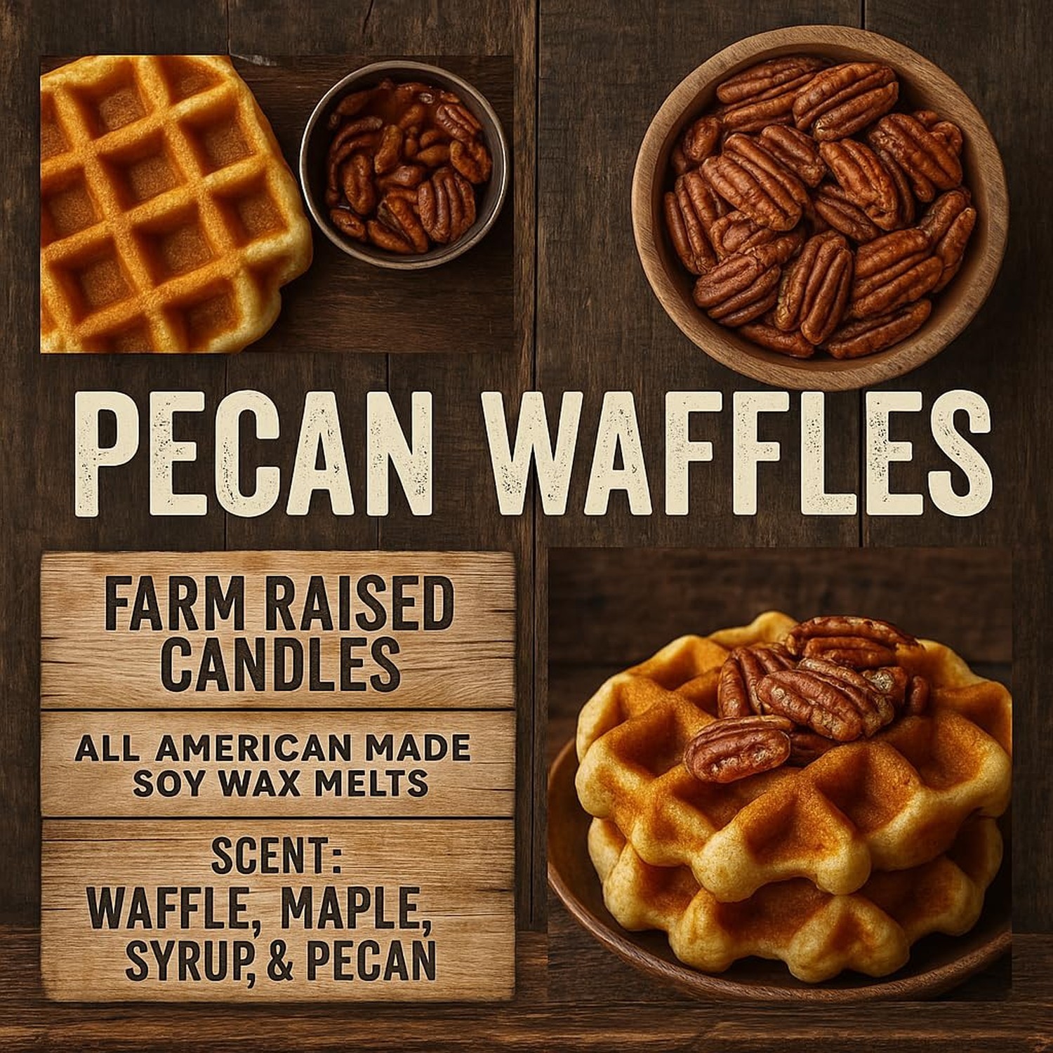 USA Grown Soy Wax Melts – Fall Spice – Bakery Variety Pack – 5 Pack, 16oz