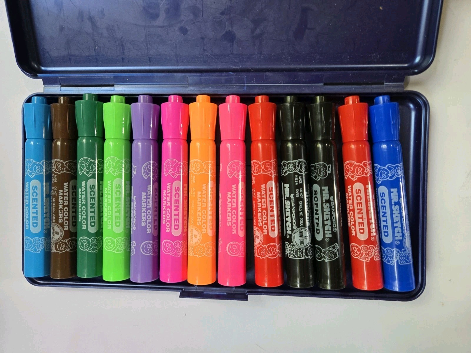 Mr. Sketch Scented Water Color Markers Set Of 12+ 2 Free Non Toxic – 1 Marker