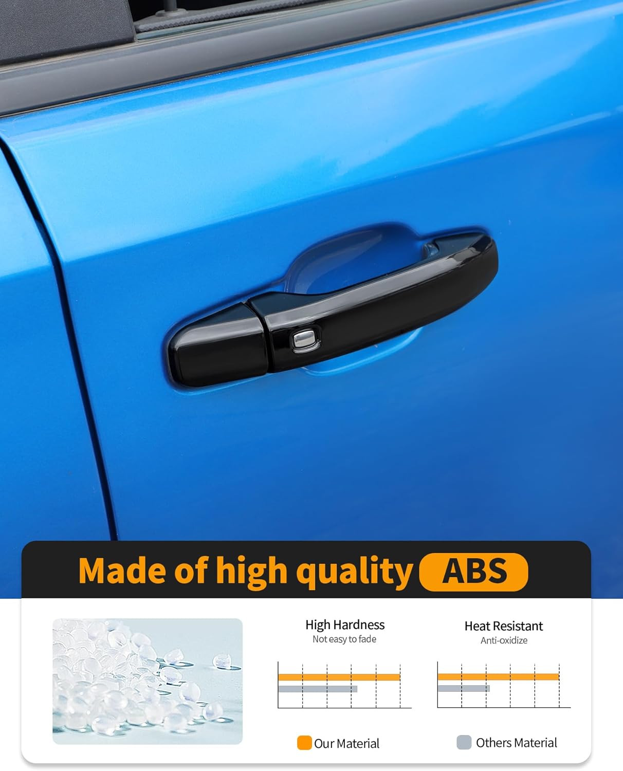 2019-2024 Silverado Sierra Colorado Canyon Door Handle Covers–Compatible Replace