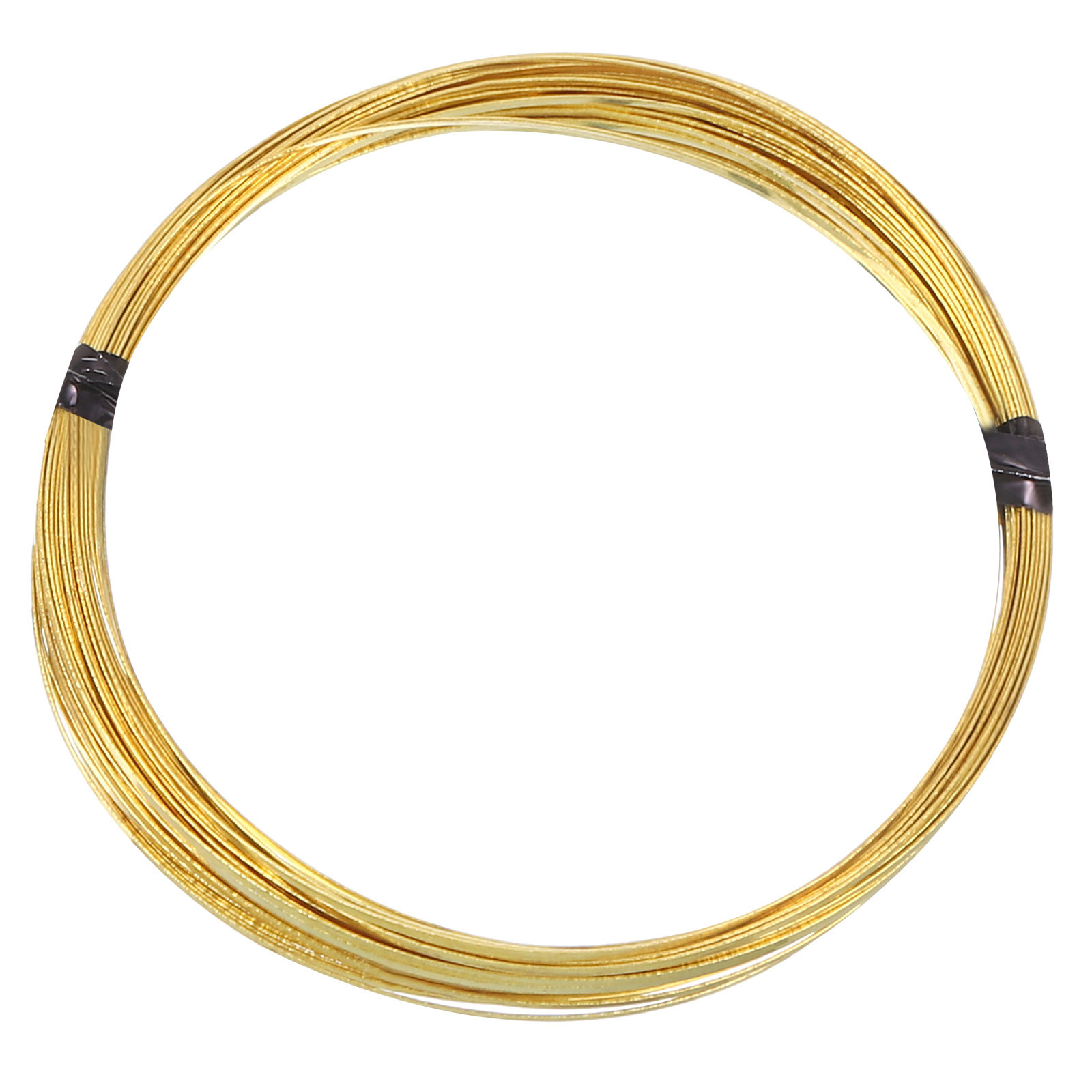 30Gauge/0.25mm 1mm Width 19.69 Feet Flat Brass Wire Brass