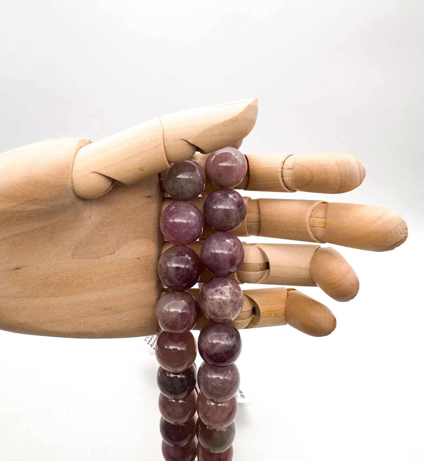 AAA Natural Madagascar Deep Pink Rose Quartz Round Gemstone Beads RN215
