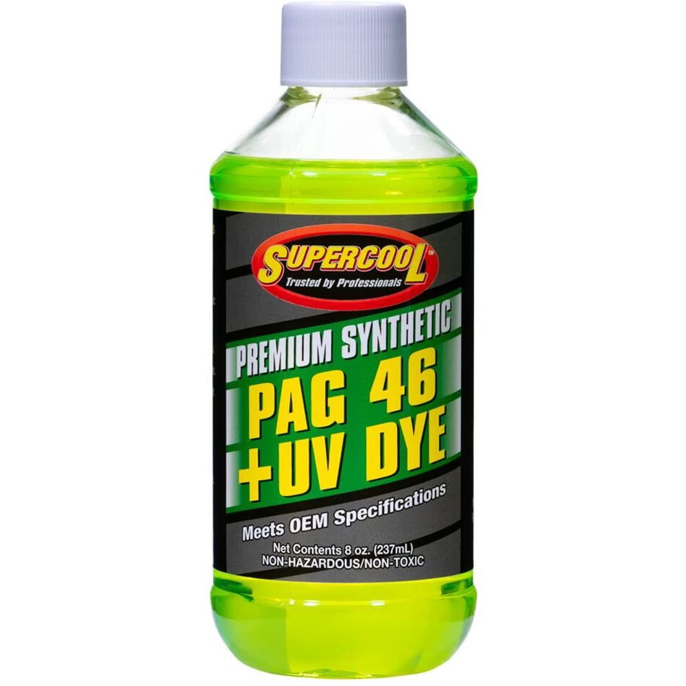 TSI P46-8D PAG Oil 46 Viscosity 8oz with UV Dye