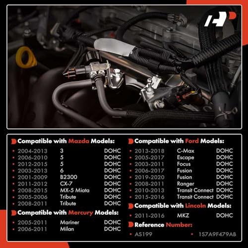 Manifold Absolute Pressure Sensor Compatible with Ford Escape 05-17 Focus