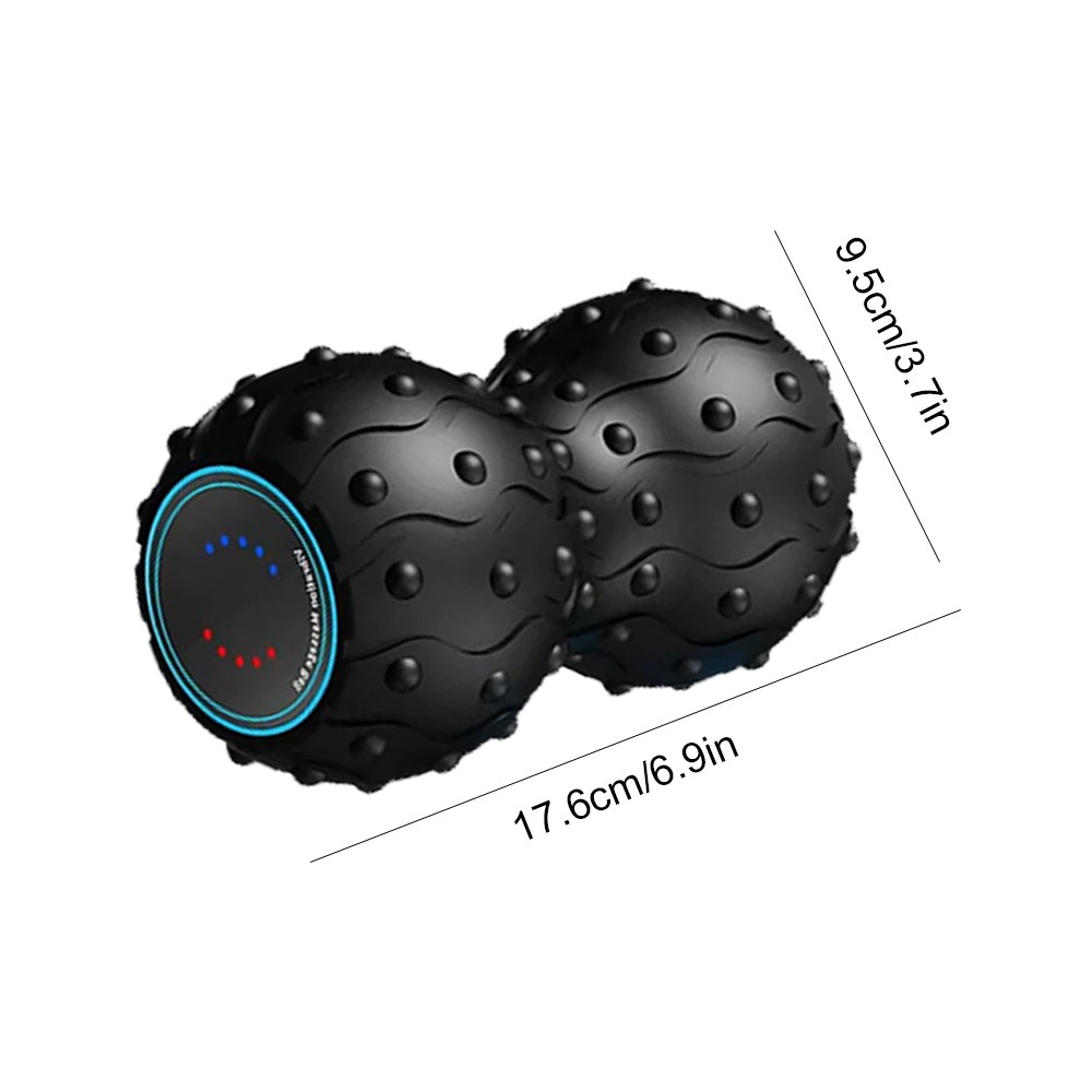 5-Speed Vibrating Massage Ball – Peanut Massager and Vibrating Foam Roll APL