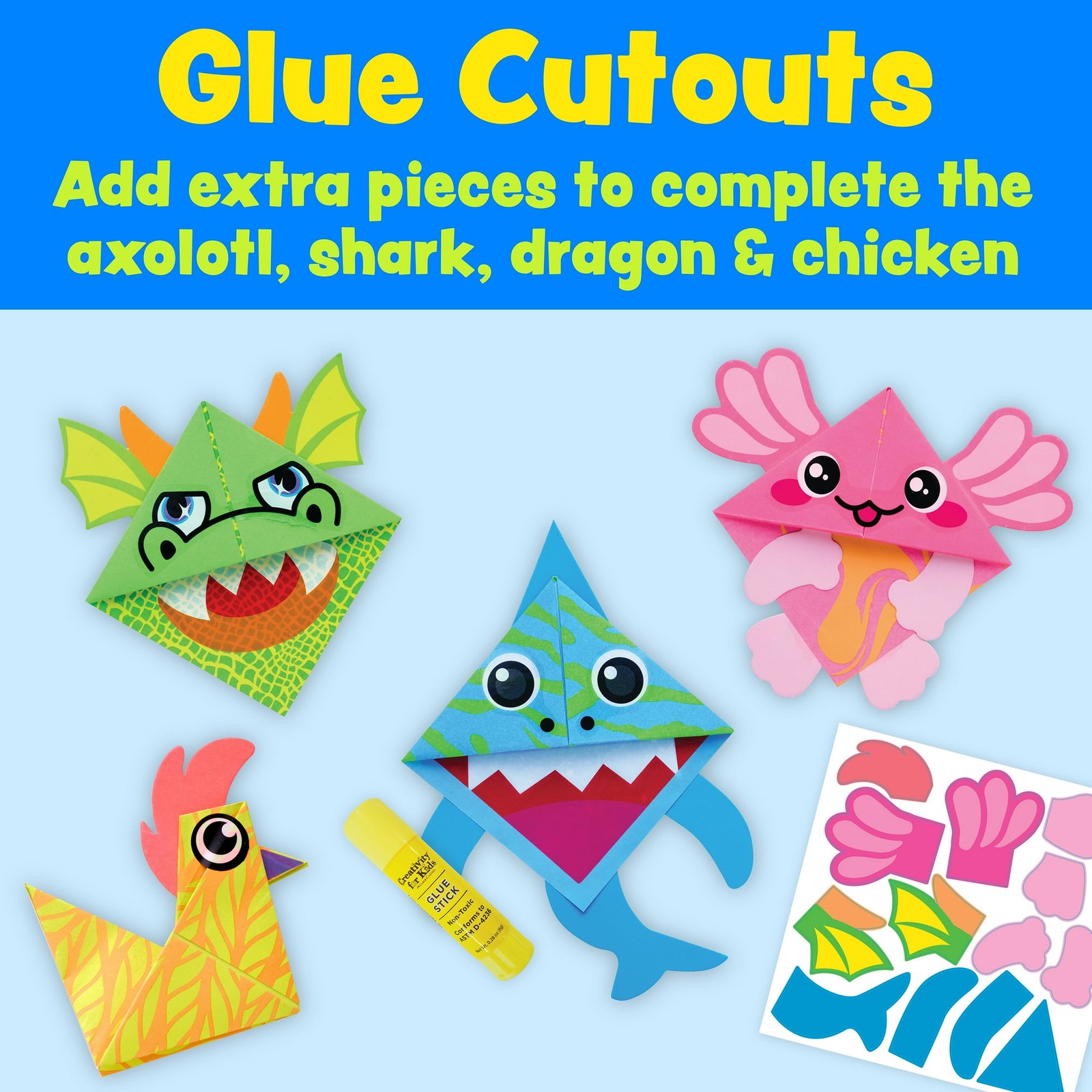 Creativity for Kids Craft: 60 Bright Papers, DIY Arts & Crafts for Kids