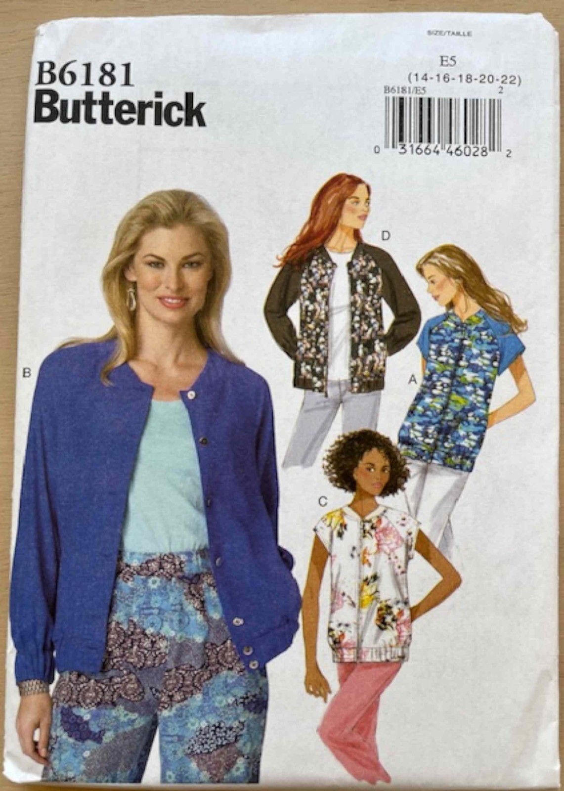 Butterick 3771-6014 Sewing Patterns 4 Designer patterns-see Description