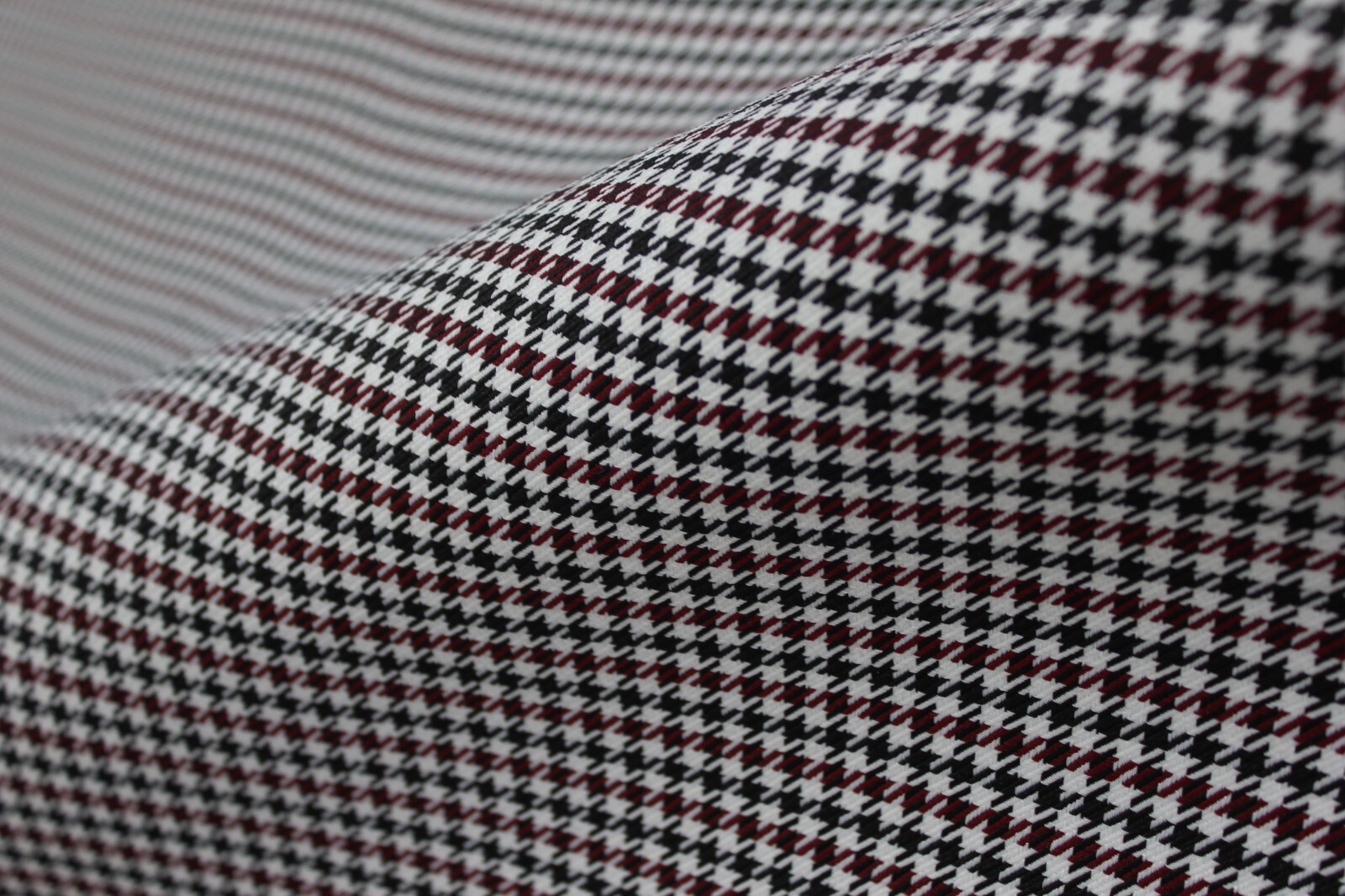 PORSCHE “Pepita” Seating Fabric Car Upholstery MultiColor Houndstooth BMW -Foam