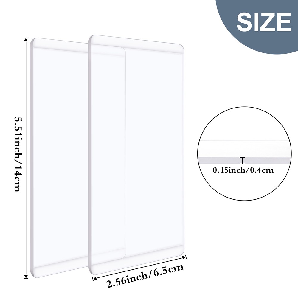 Clear Polycarbonate Plastic Mini Cutting Plates For Die Cutting Machine
