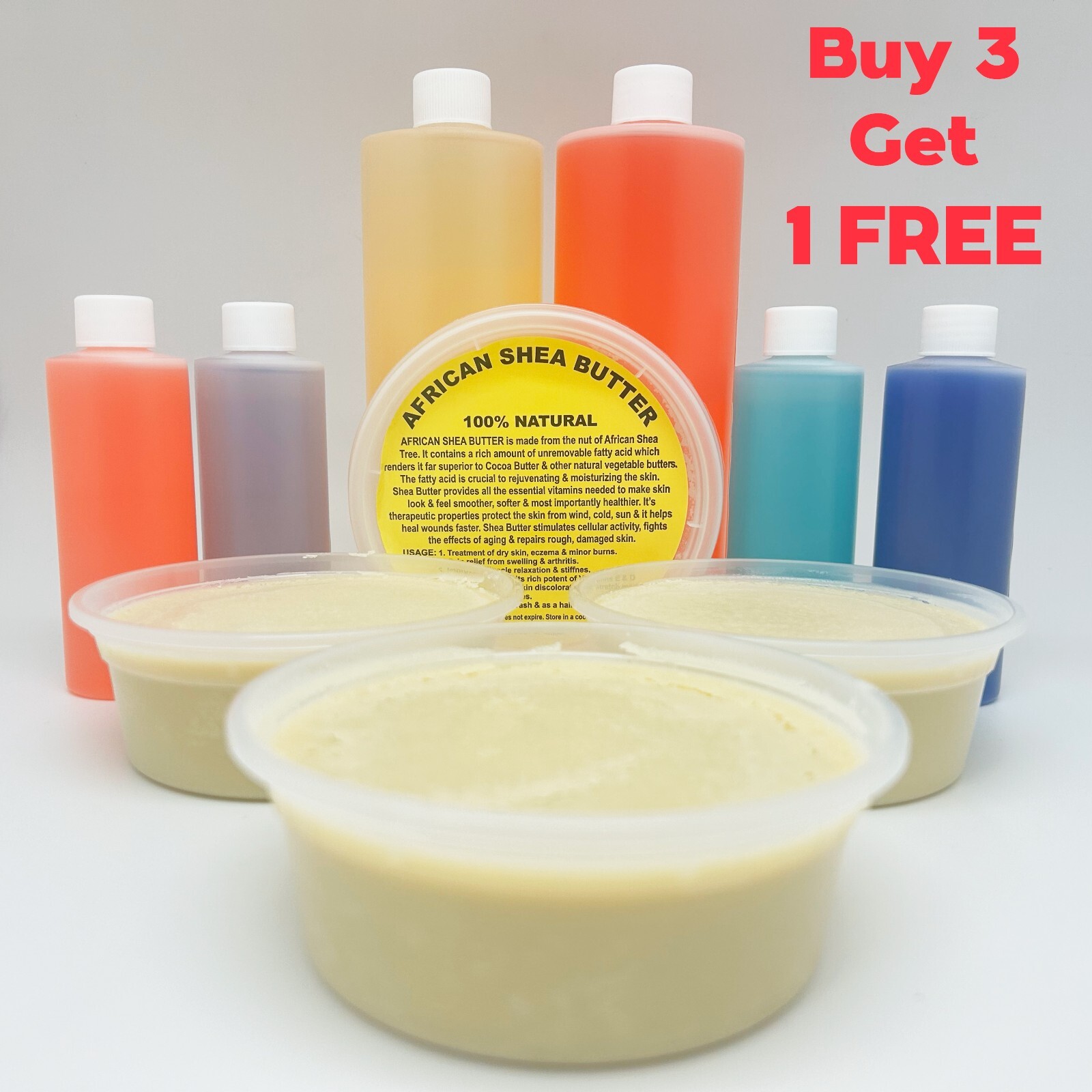 Raw African Shea Butter Scented Fragrance Organic Pure Unrefined Wholesale