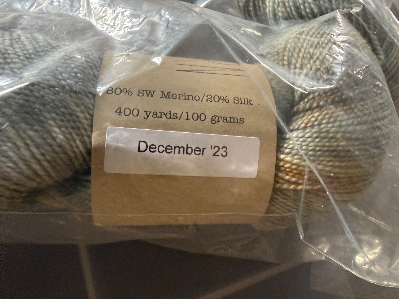 EMMA’S YARN CRAZY BEAUTIFUL YARN CLUB ‘DECEMBER 2023” SUPER SILKIE YARN