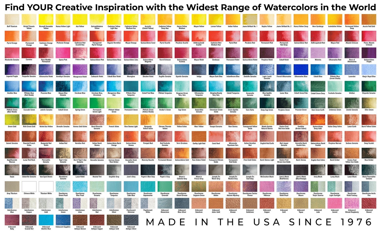 Daniel Smith Extra Fine Watercolor Sticks – 62 Colors – You Pick