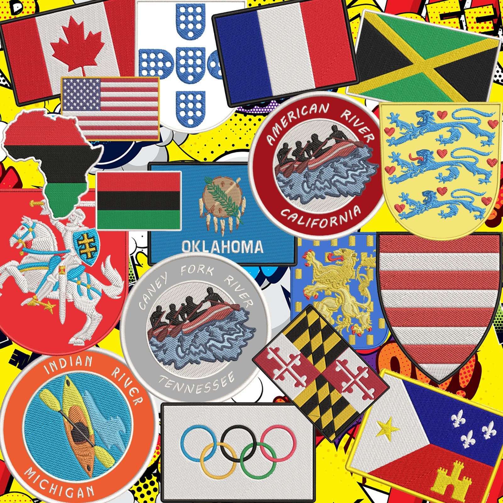 UNITED KINGDOM FLAG PATCH UNION JACK FLAG EMBROIDERED UK GREAT BRITTAIN DIY