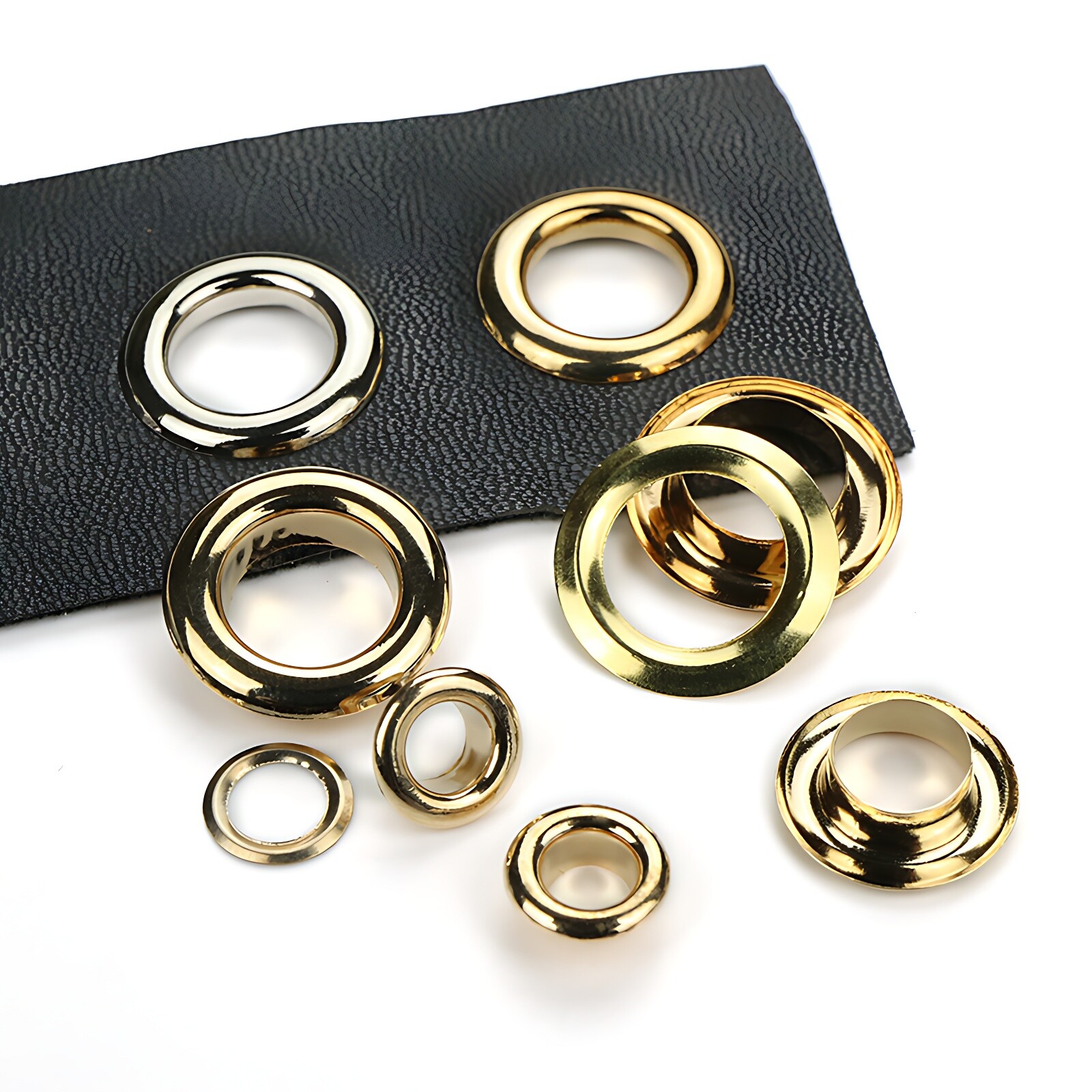 Eyelet with Washer Leather Craft Repair Grommet 4mm 4.5mm 5mm 6mm 8mm 10mm-17mm