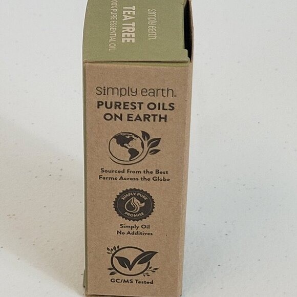 Simply Earth Tea Tree Essential Oil 15ml 100% Pure Oil Natural Therapeutic Grade