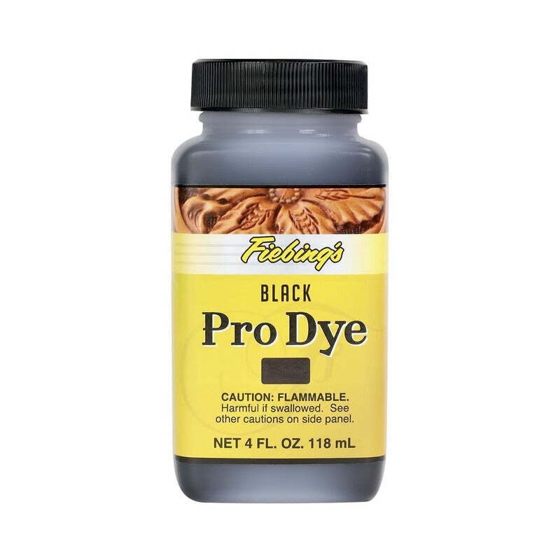 Fiebing’s Professional Oil Dye – 4 oz – Quart – Black, Light Brown, Dark Brown