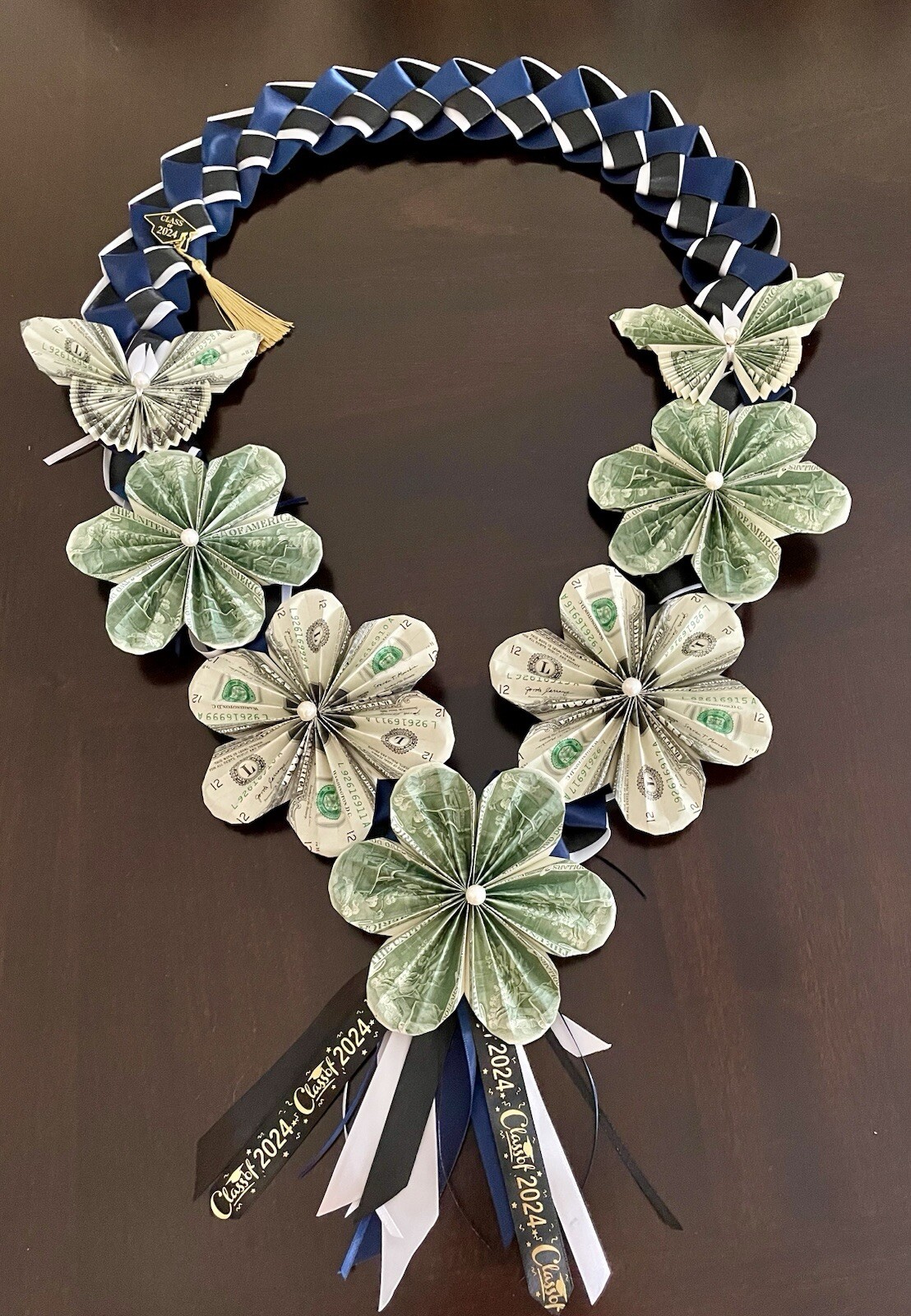 Class Of 2026 PIN AVAILABLE Hawaii Money Lei-Graduation. $19 cash Back value!
