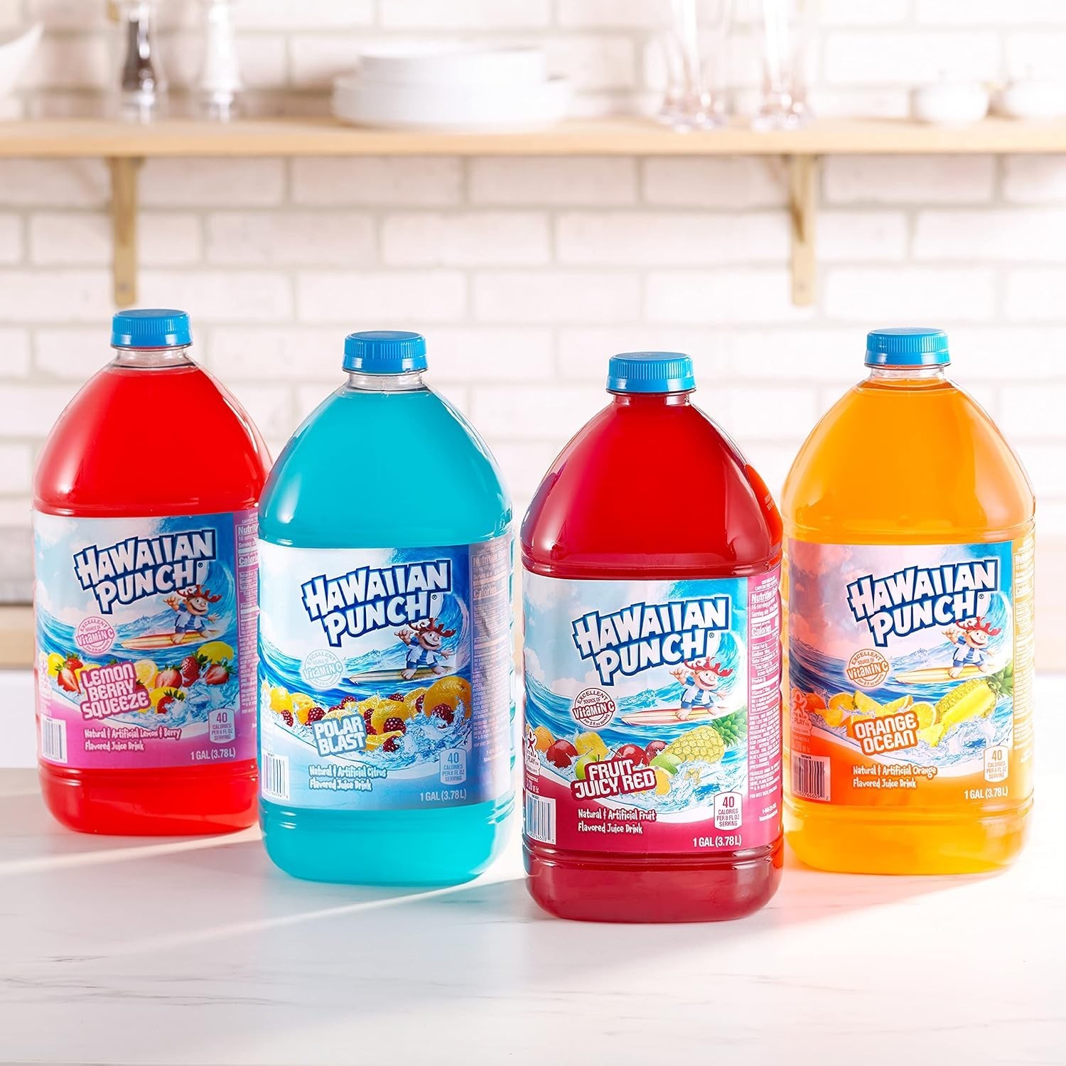 Fruit Juicy Red 128 Fl Oz – Sweet Caffeine Free Beverage for Family Enjoyment