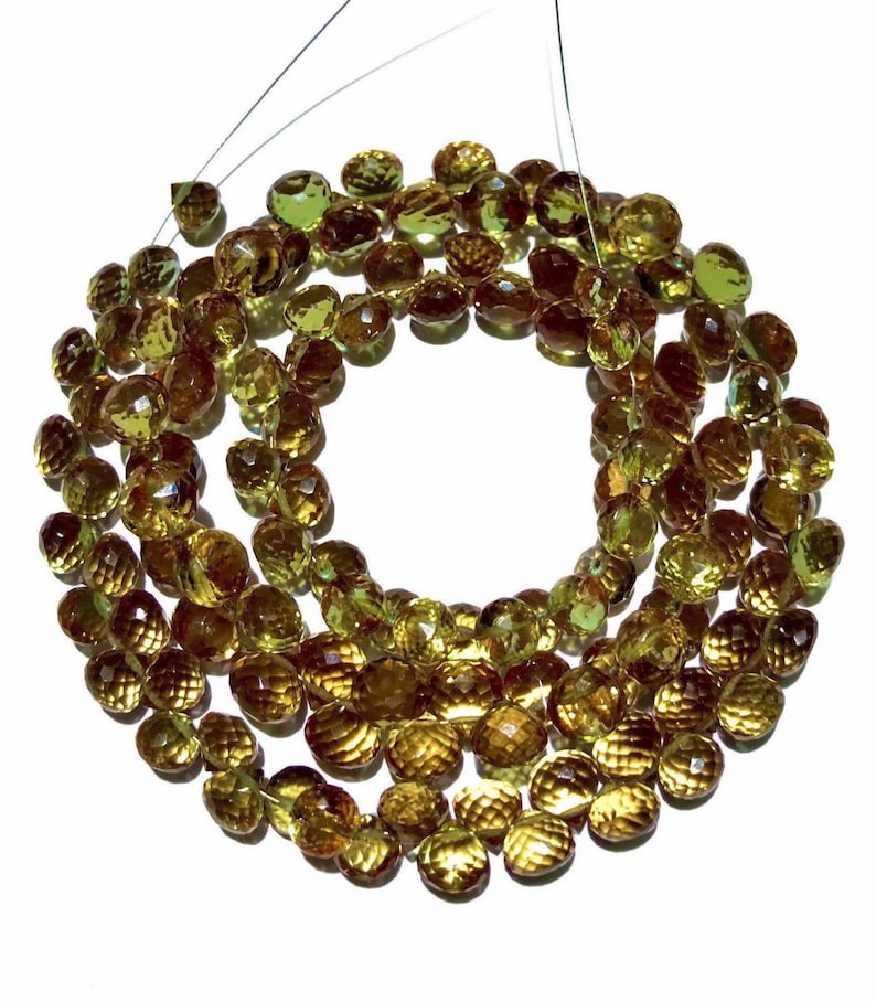 Zultanite Colour Change Quartz Faceted Onion 8mm Sizegemstone bracelets womens