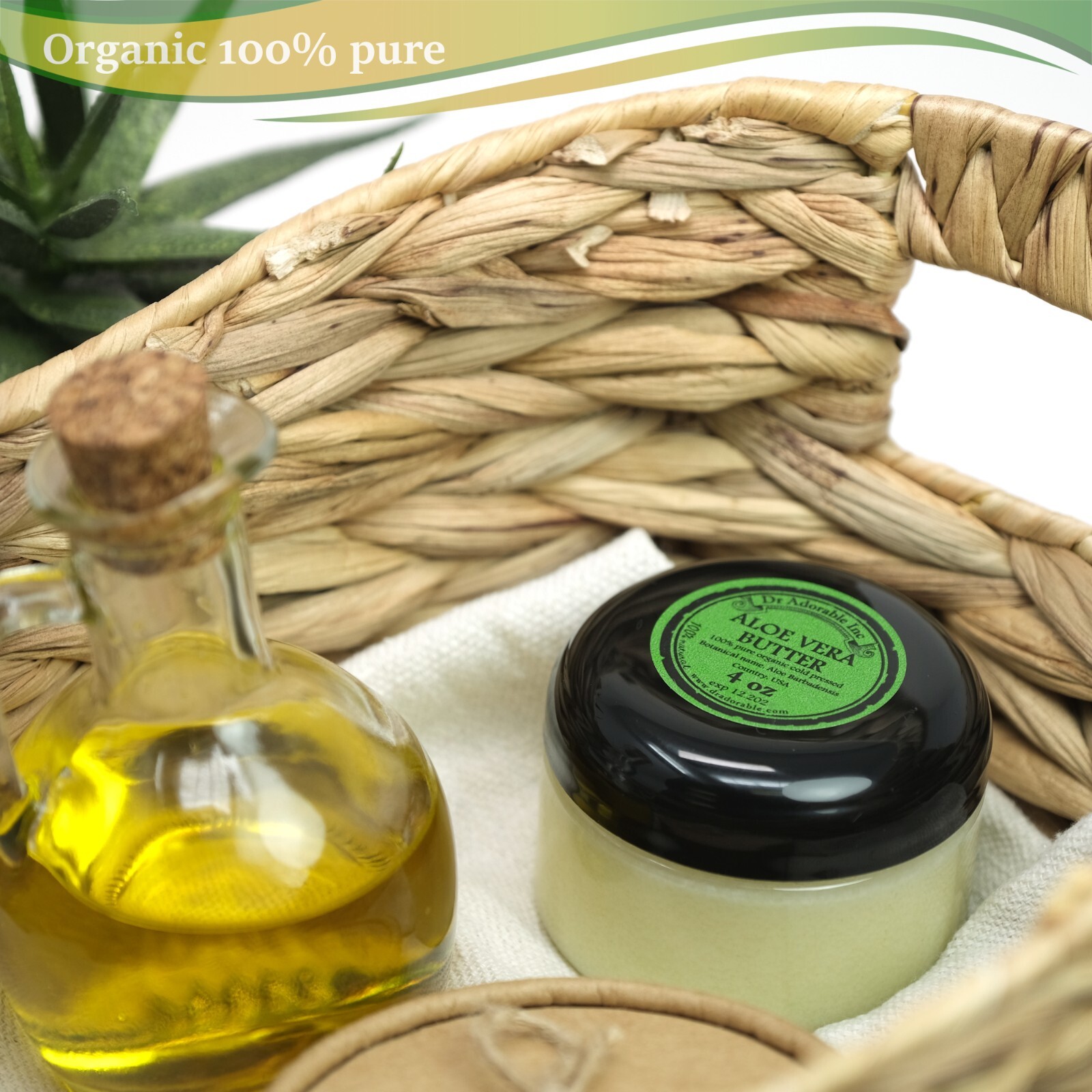 Pure Aloe Vera Butter Cold Pressed Organic 2 oz 4 oz 8 oz 12 oz 1Lb up to 12 Lb
