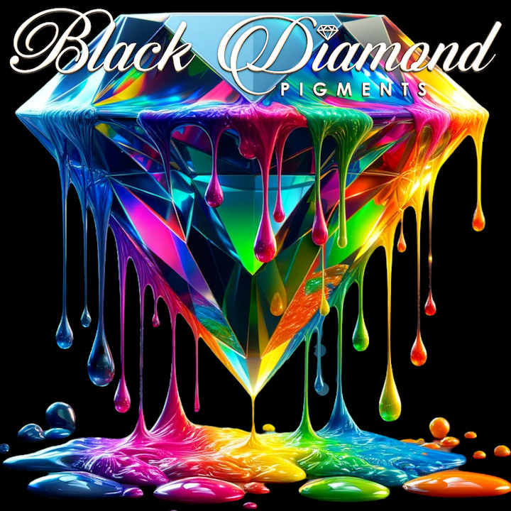 Black Diamond Pigments® | Fluorescent Orange is a premium professional pigment