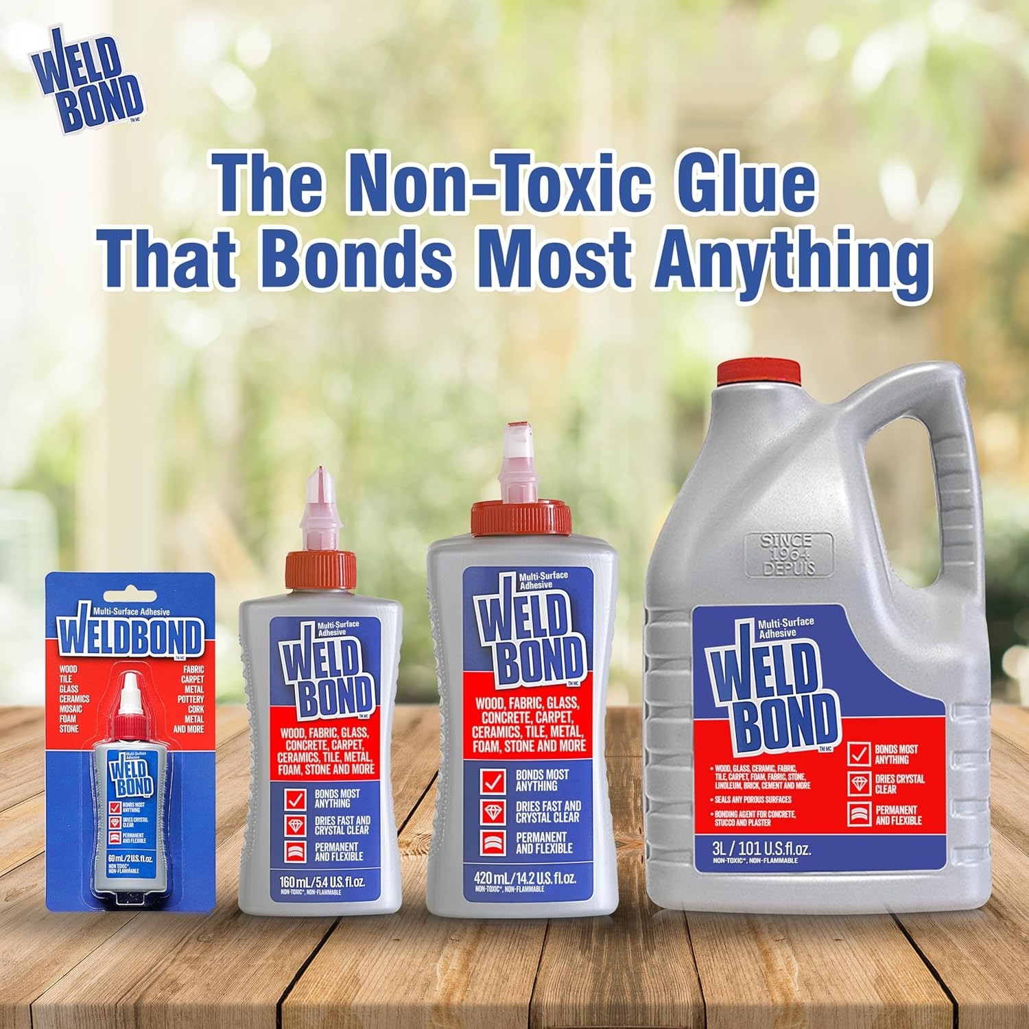 Multi-Surface Strong Glue – Fast Drying Glue for Wood, Tile, Ceramic, Pottery…