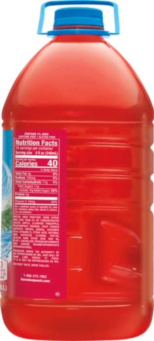 Fruit Juicy Red 128 Fl Oz – Sweet Caffeine Free Beverage for Family Enjoyment