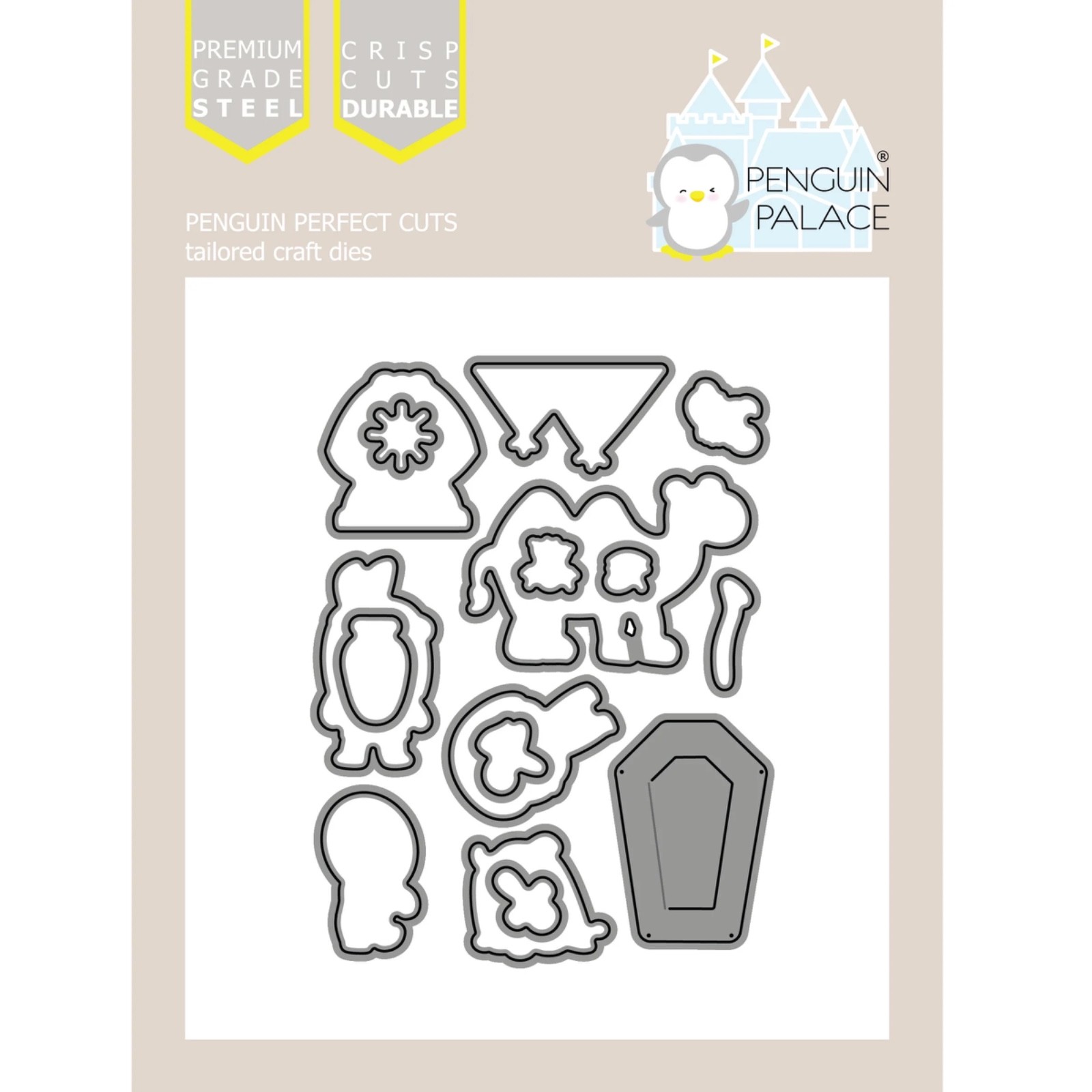 Penguin Palace – MYSTERIOUS EGYPT Stamp & Die Set, New