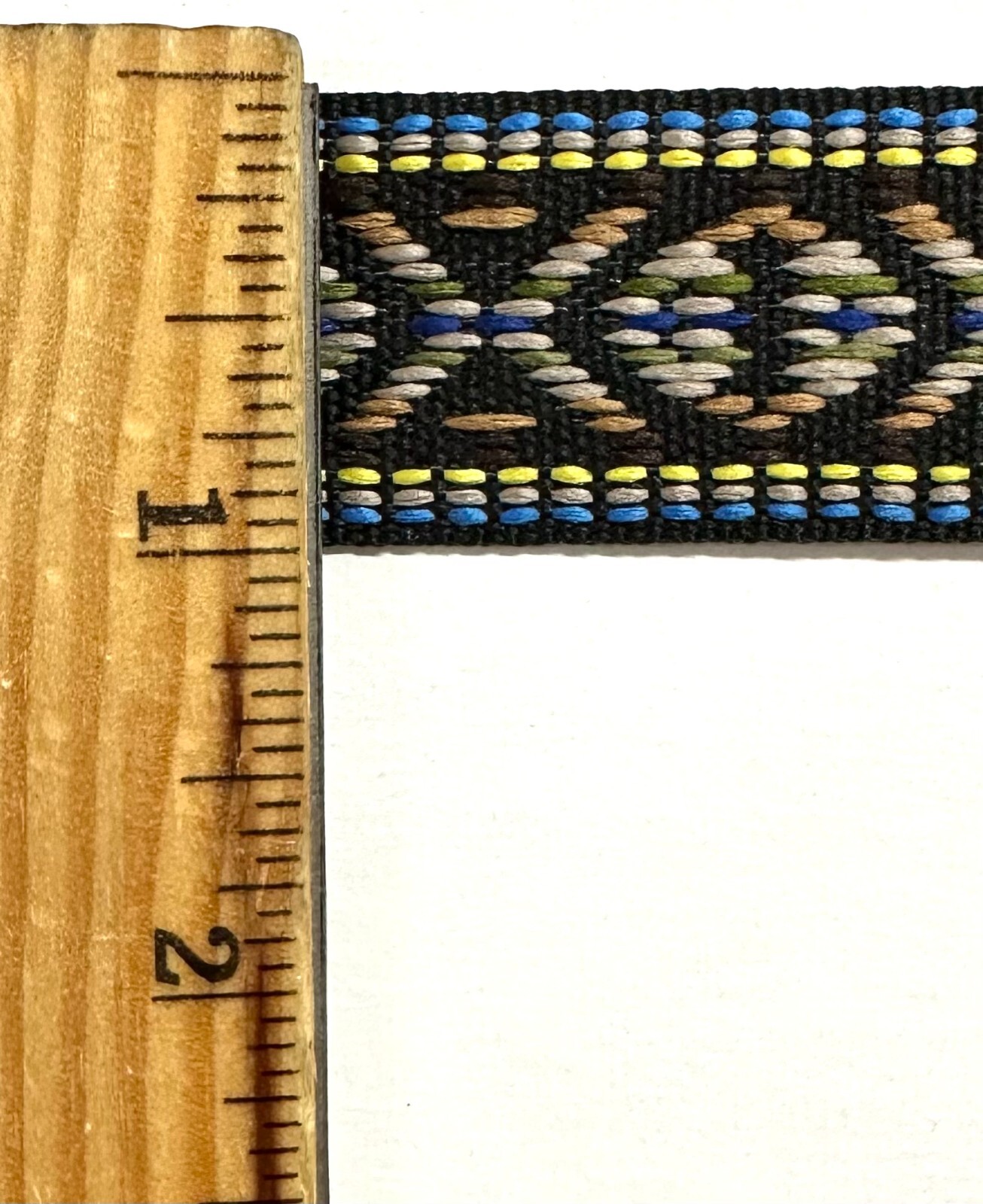 1″ Jacquard Woven Ribbon Trim – 12 Continuous Yards!