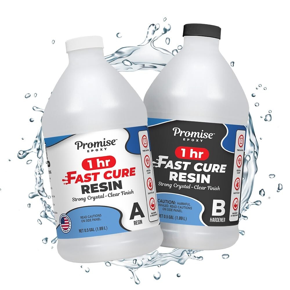 Promise Epoxy – 1 Gallon Fast Cure Resin Kit