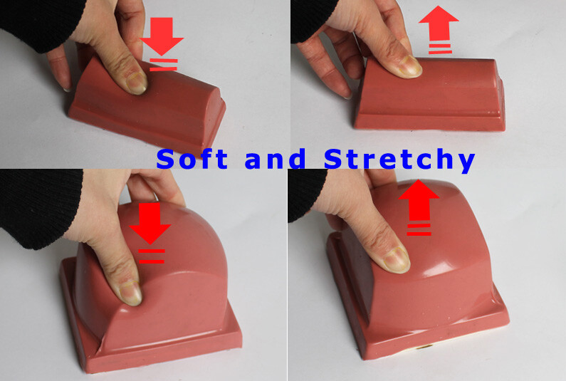 TECHTONGDA Various Sizes Red Silicone Pad for Pad Printing DIY Brand New