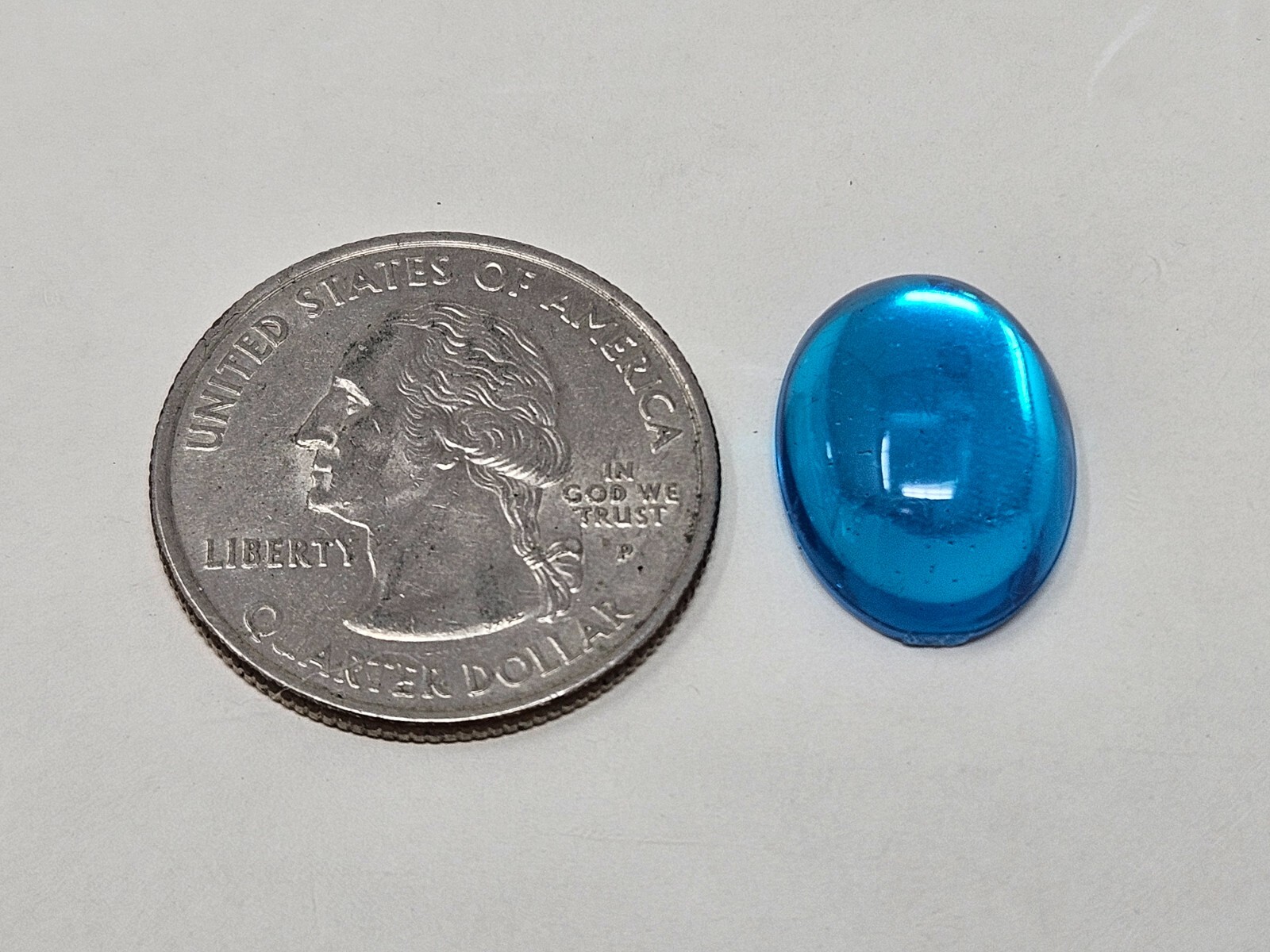 100 pcs Large 13x18mm Oval Assorted Glue On Smooth Rhinestones Craft Jewels VTG