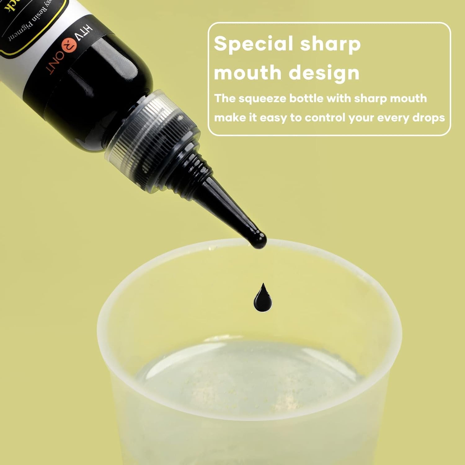 Highly Concentrated Black Resin Pigment Paste – 1.76oz for Vibrant Creations