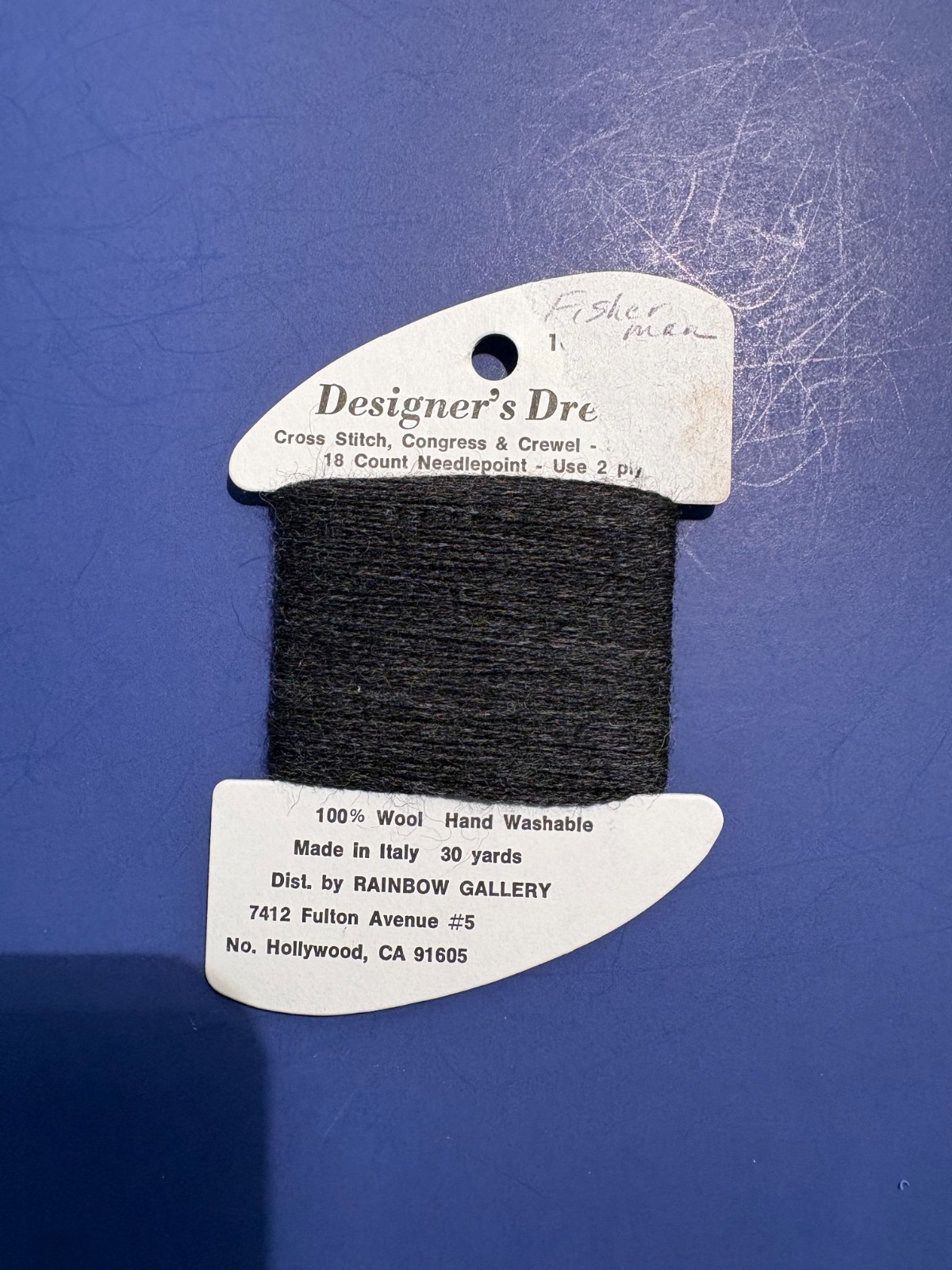 Rainbow Gallery- DESIGNER’S DREAM -100% Wool Thread – 7 colors – you pick-NEW