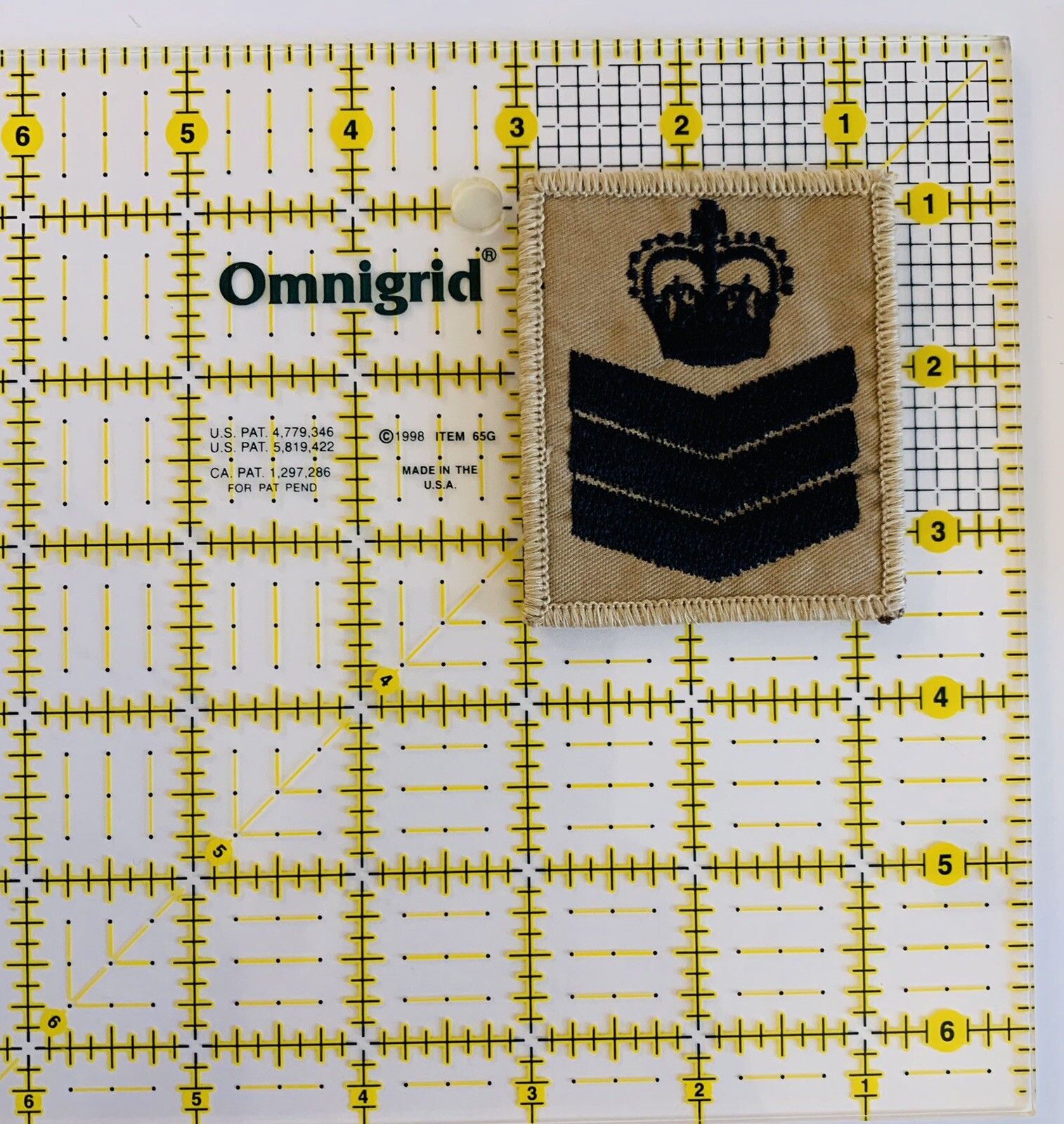 United Kingdom Staff Sergeant Patch Badge Desert Sew On British UK