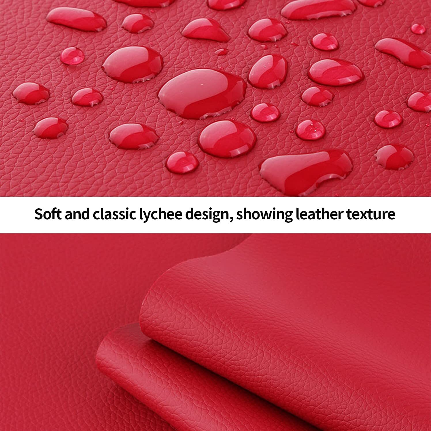 Self Adhesive Vinyl Faux Leather Fabric Repair Patch Kit 54″ for Car seat Sofas