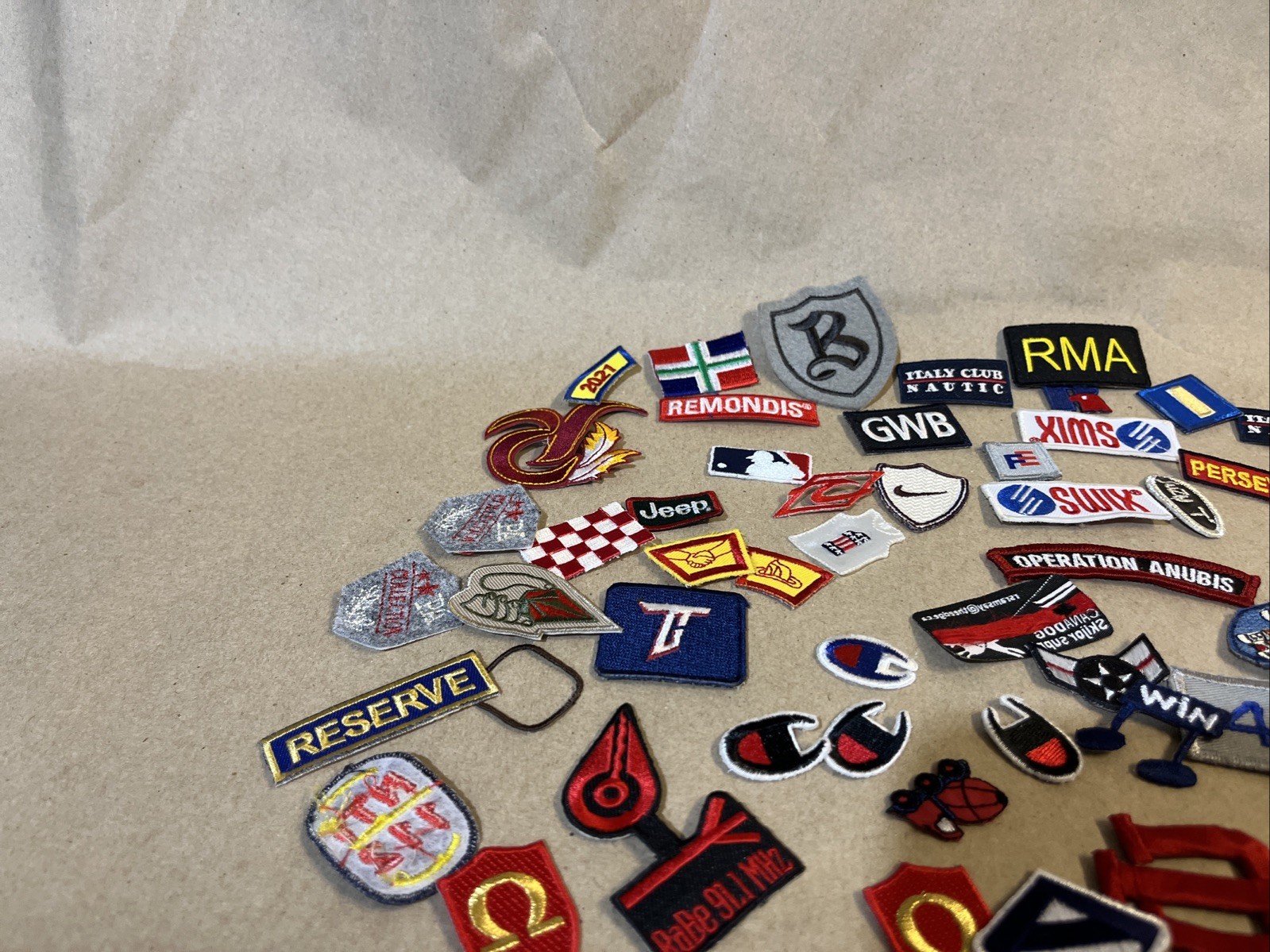Lot of 15 – Various Brands Countries Sew on Iron on Patches