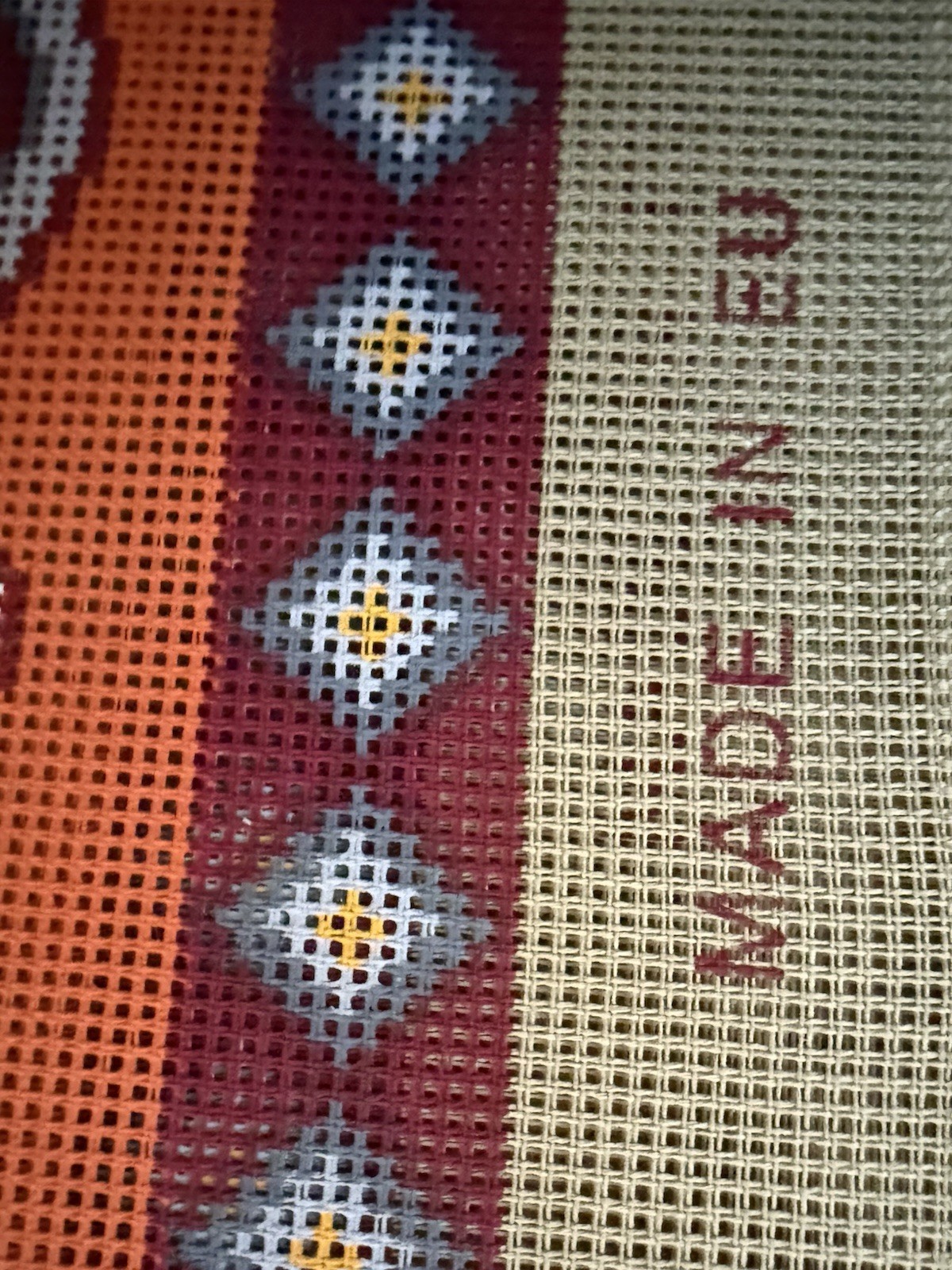 needlepoint canvas 40x127Cm Gobelin L Table Runner Canvas Only