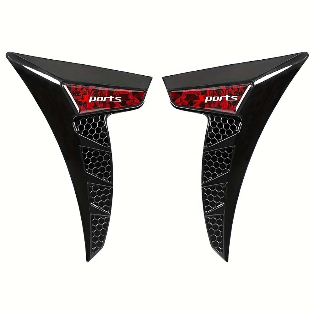 Universal Exterior Car Fender Air Vent Trim Decorative Sticker for Car Styling