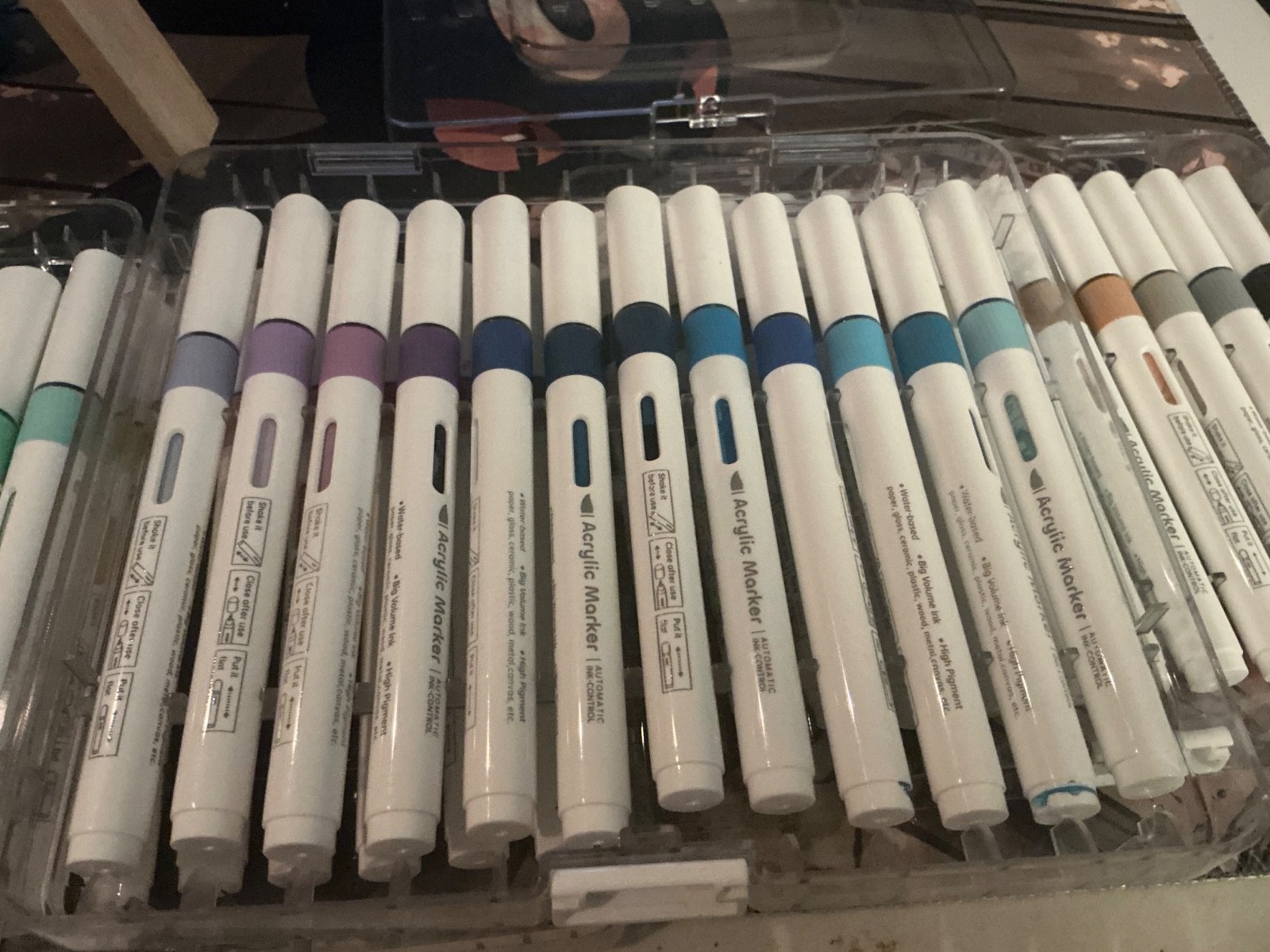 81 Artist’s Loft Watercolor Pencils & 60 Shuttle Art Acrylic Markers